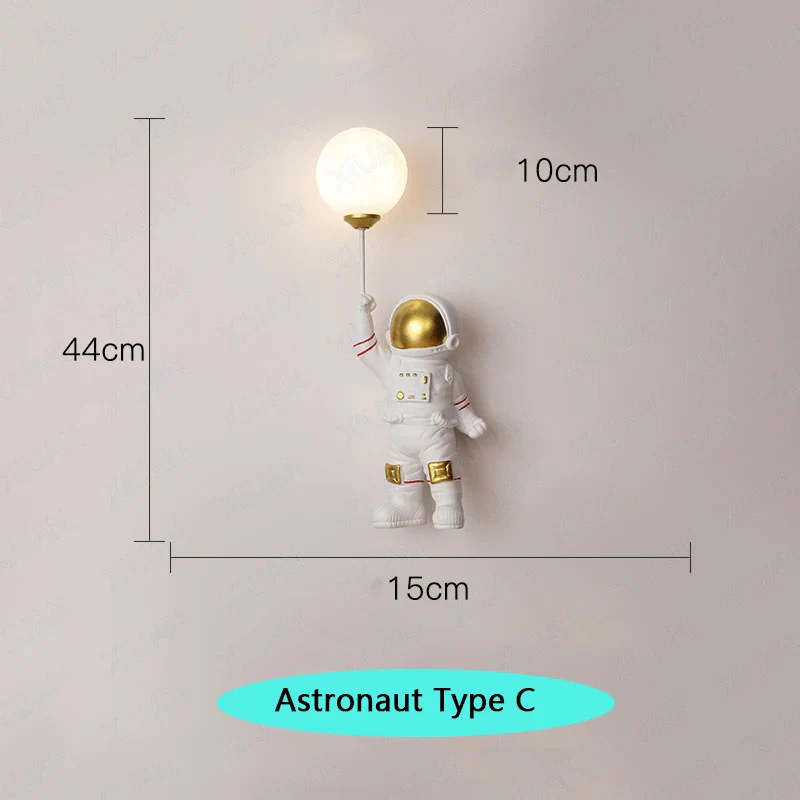 Astronaut Nursery Room Wall Light - Image 10