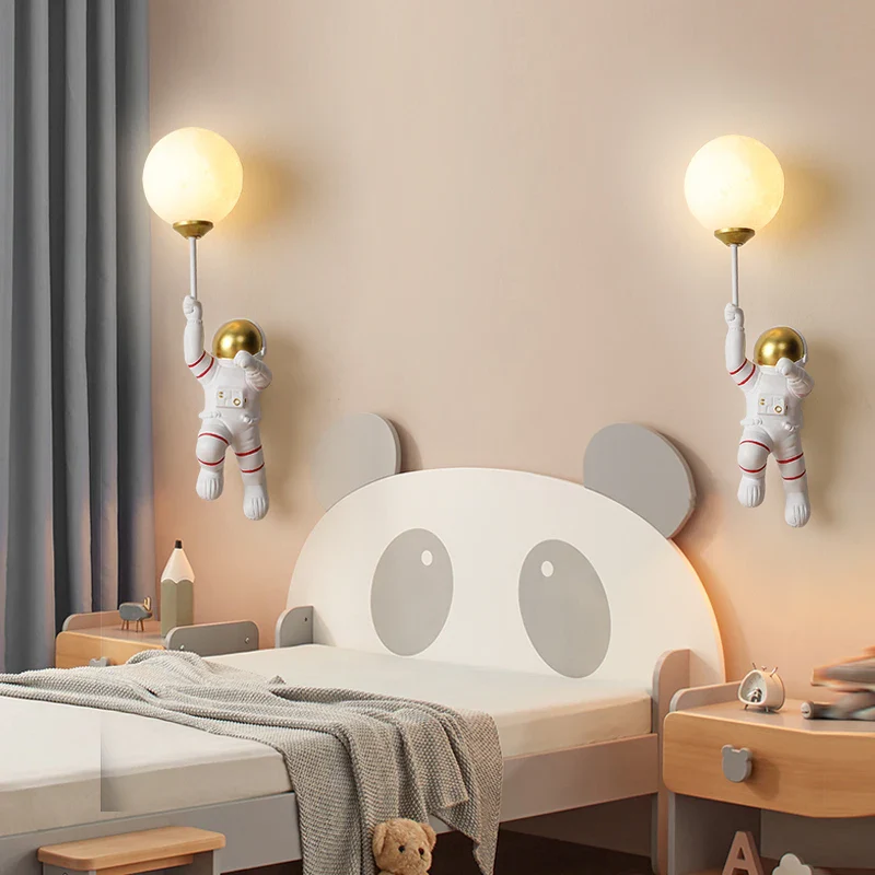 Astronaut Nursery Room Wall Light - Image 4