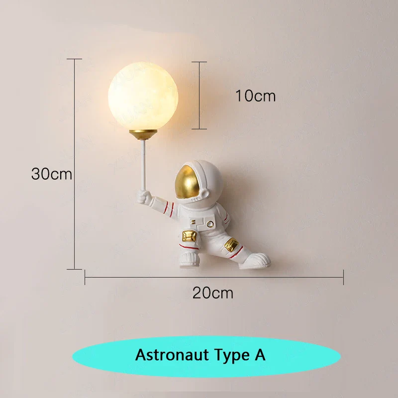 Astronaut Nursery Room Wall Light - Image 8