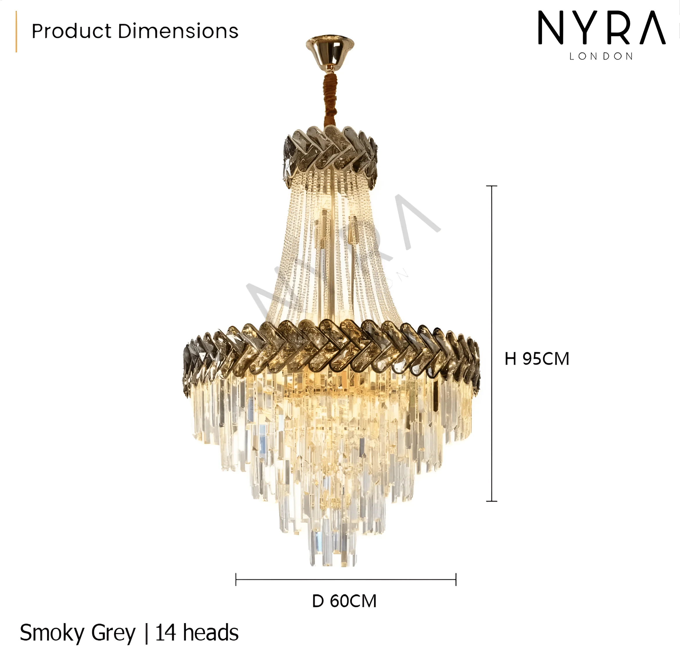Royal Orchid Chandelier - Image 14