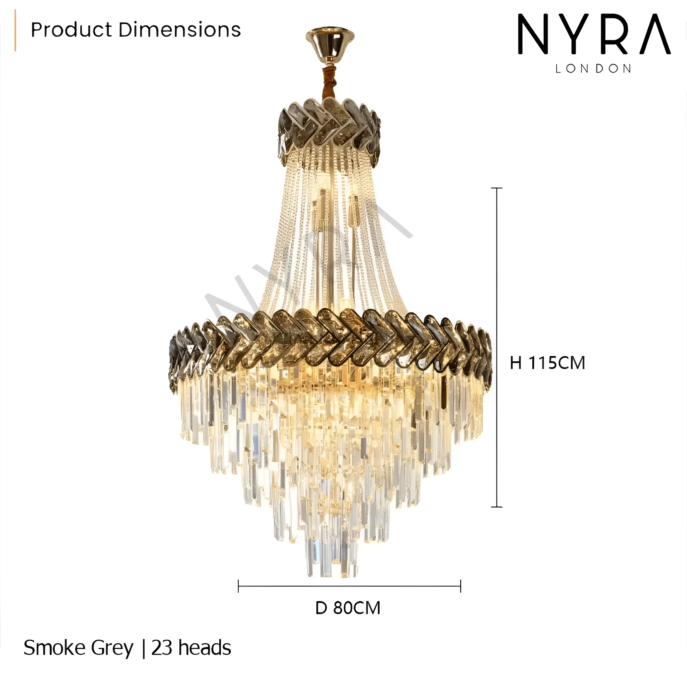 Royal Orchid Chandelier - Image 15