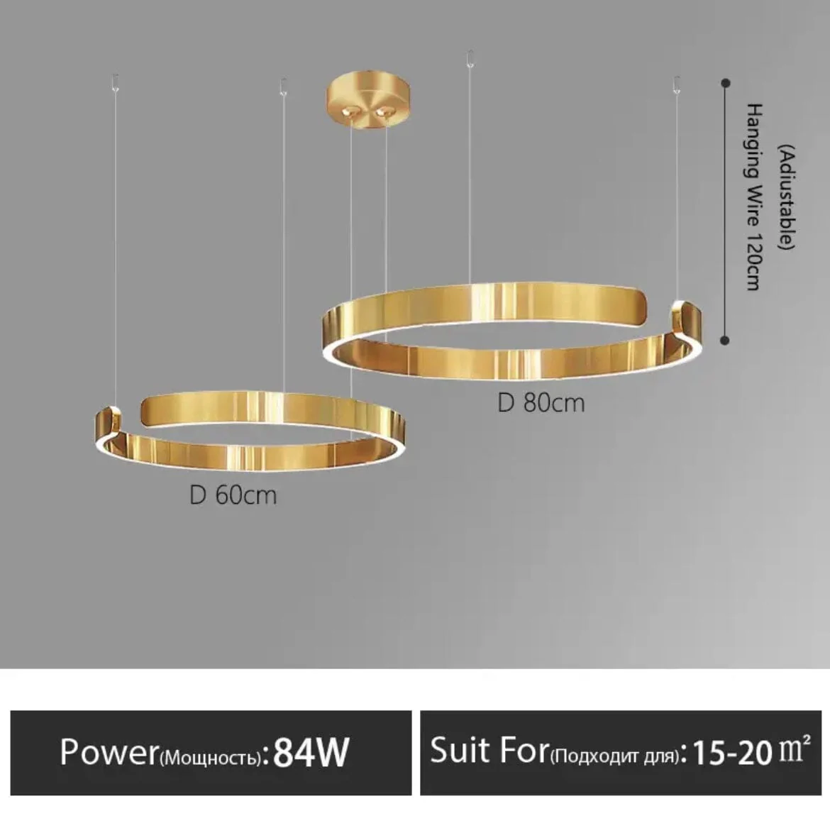 Royal Russian Ring Chandelier - Image 26