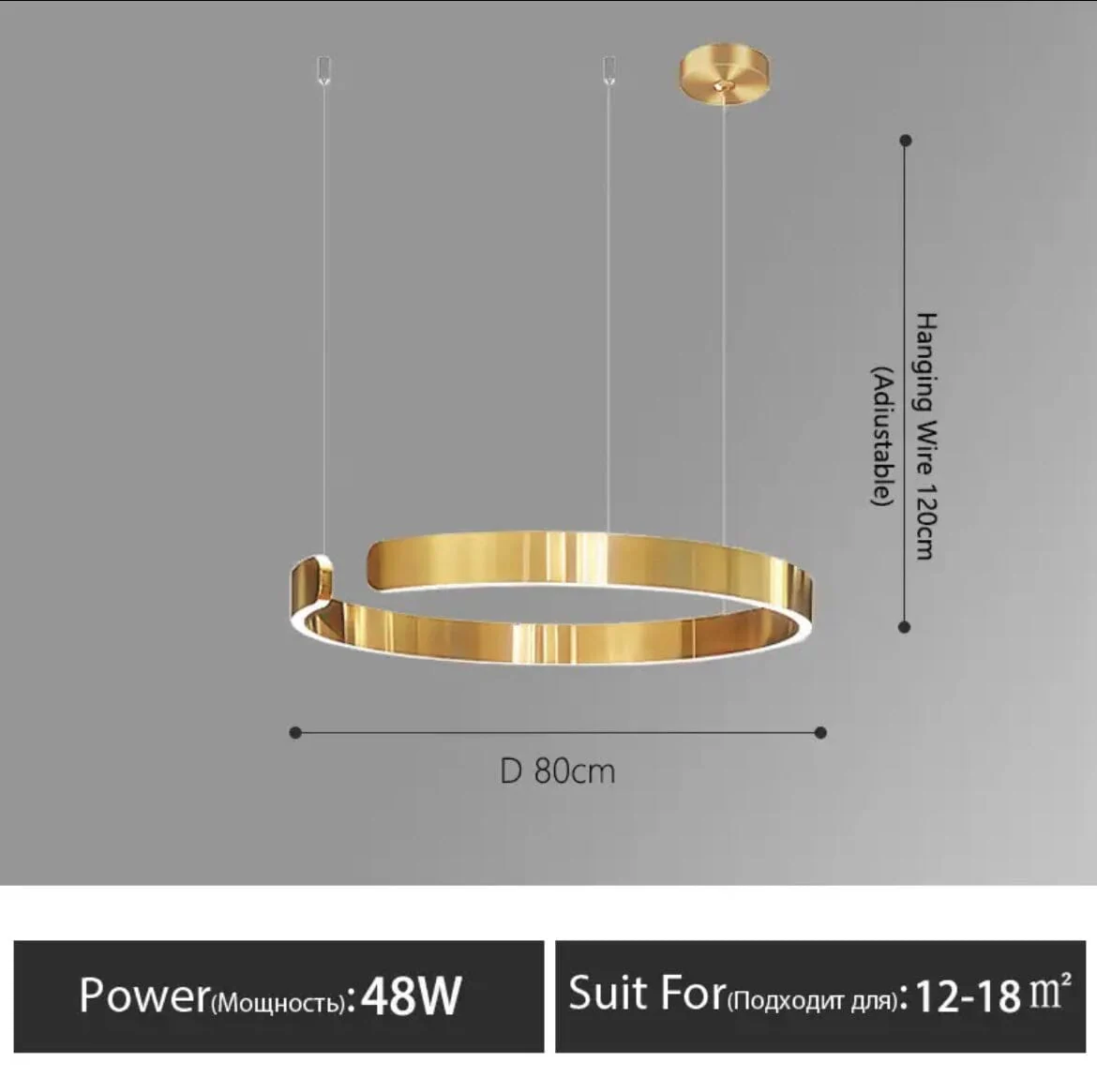 Royal Russian Ring Chandelier - Image 27