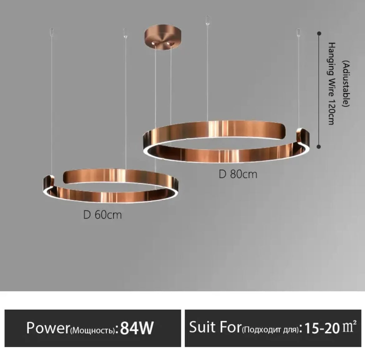 Royal Russian Ring Chandelier - Image 30