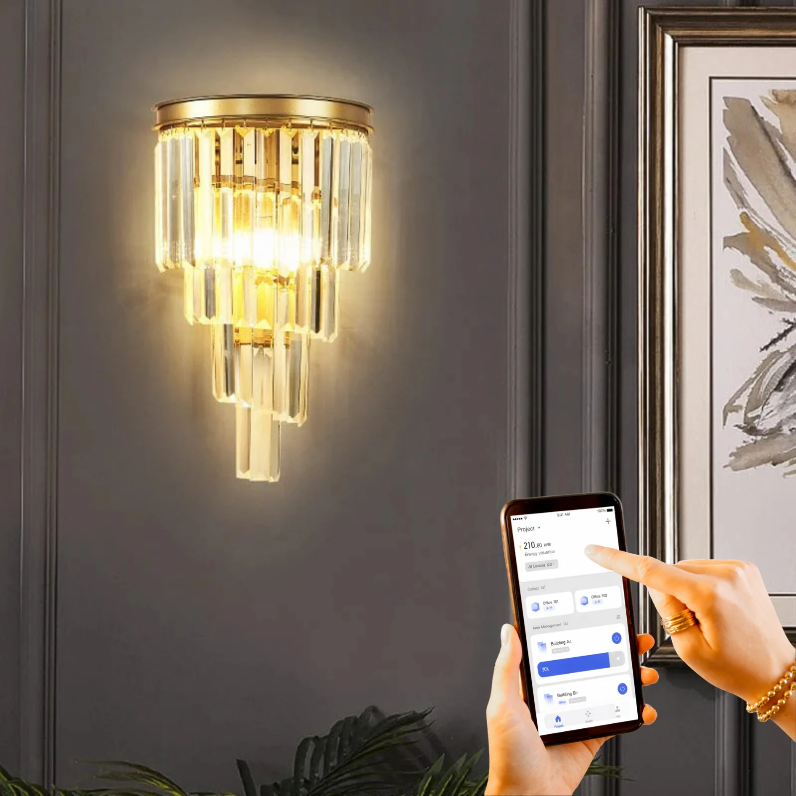 Deluxe Sofia Wall Lamp - Image 13