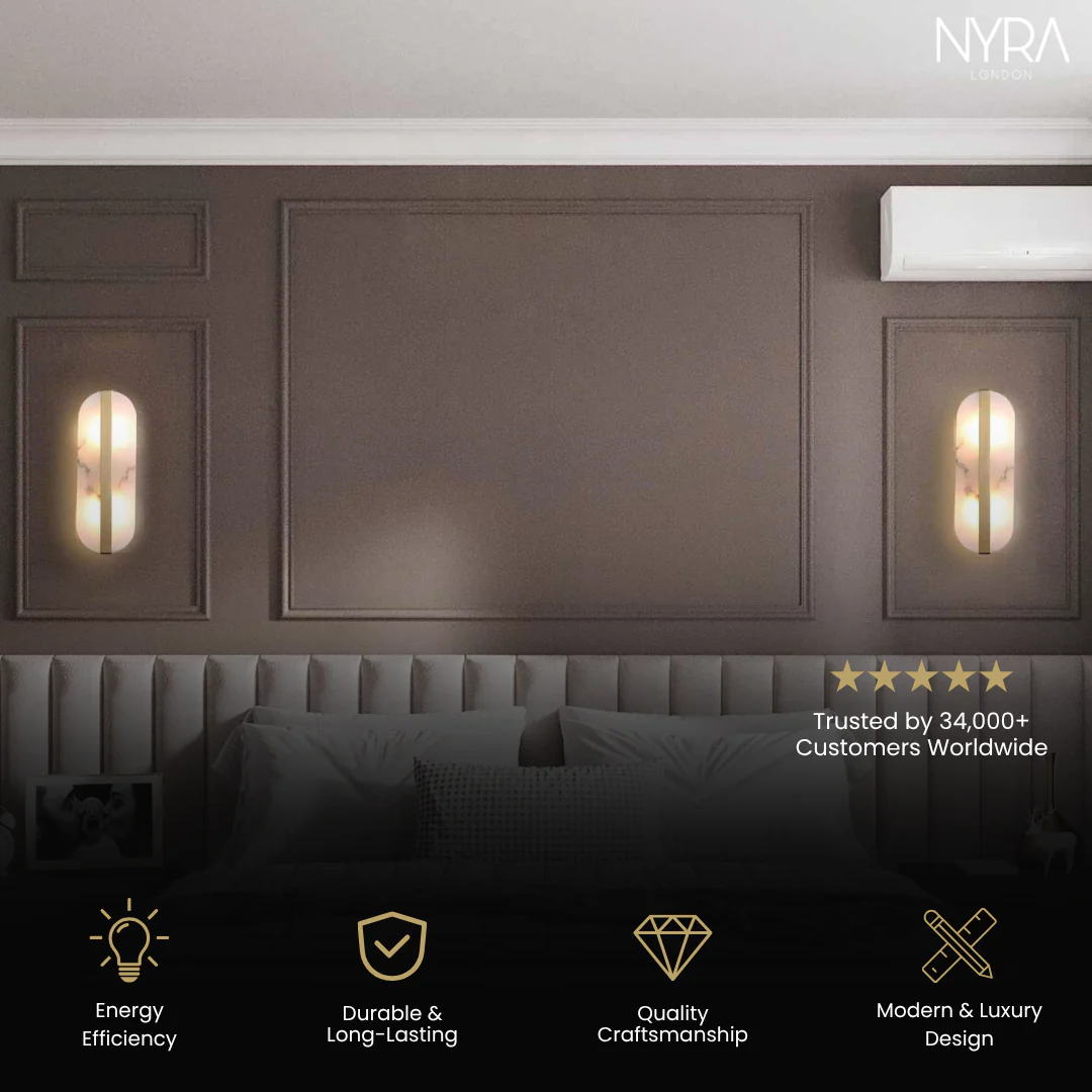 Seren Alabaster Wall Lamp - Image 3