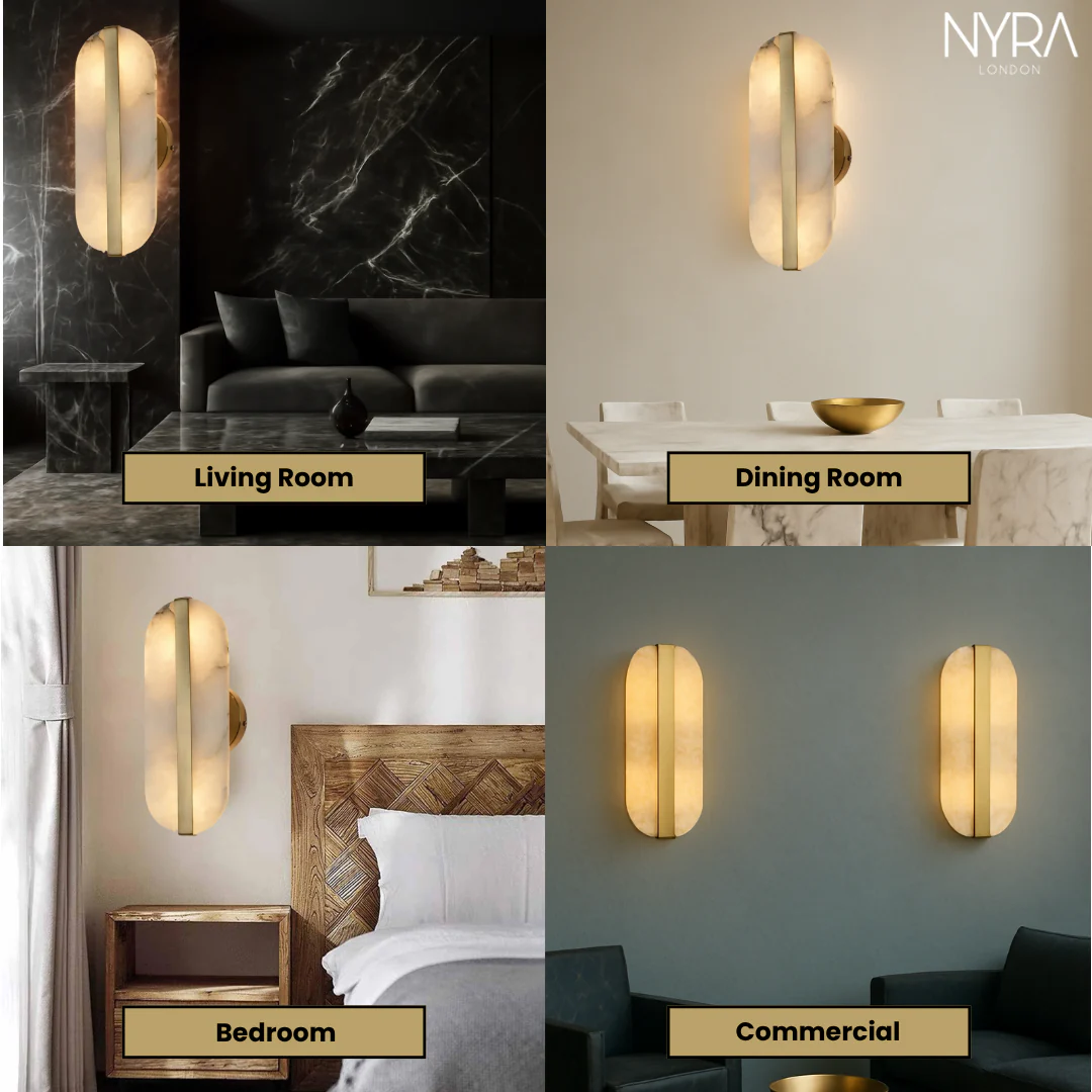 Seren Alabaster Wall Lamp - Image 4