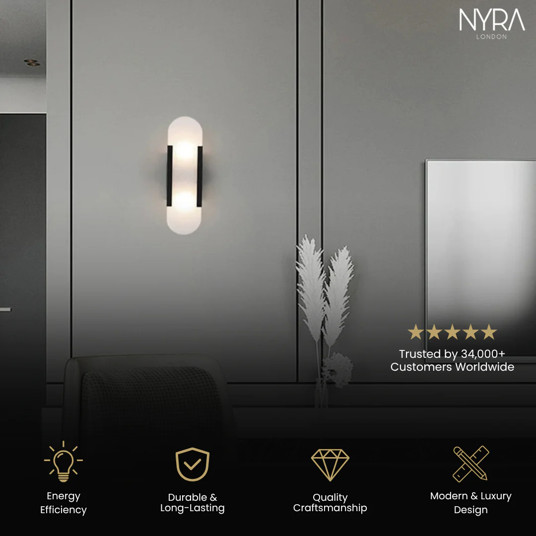 Royal Marble Wall Lamp - Image 4