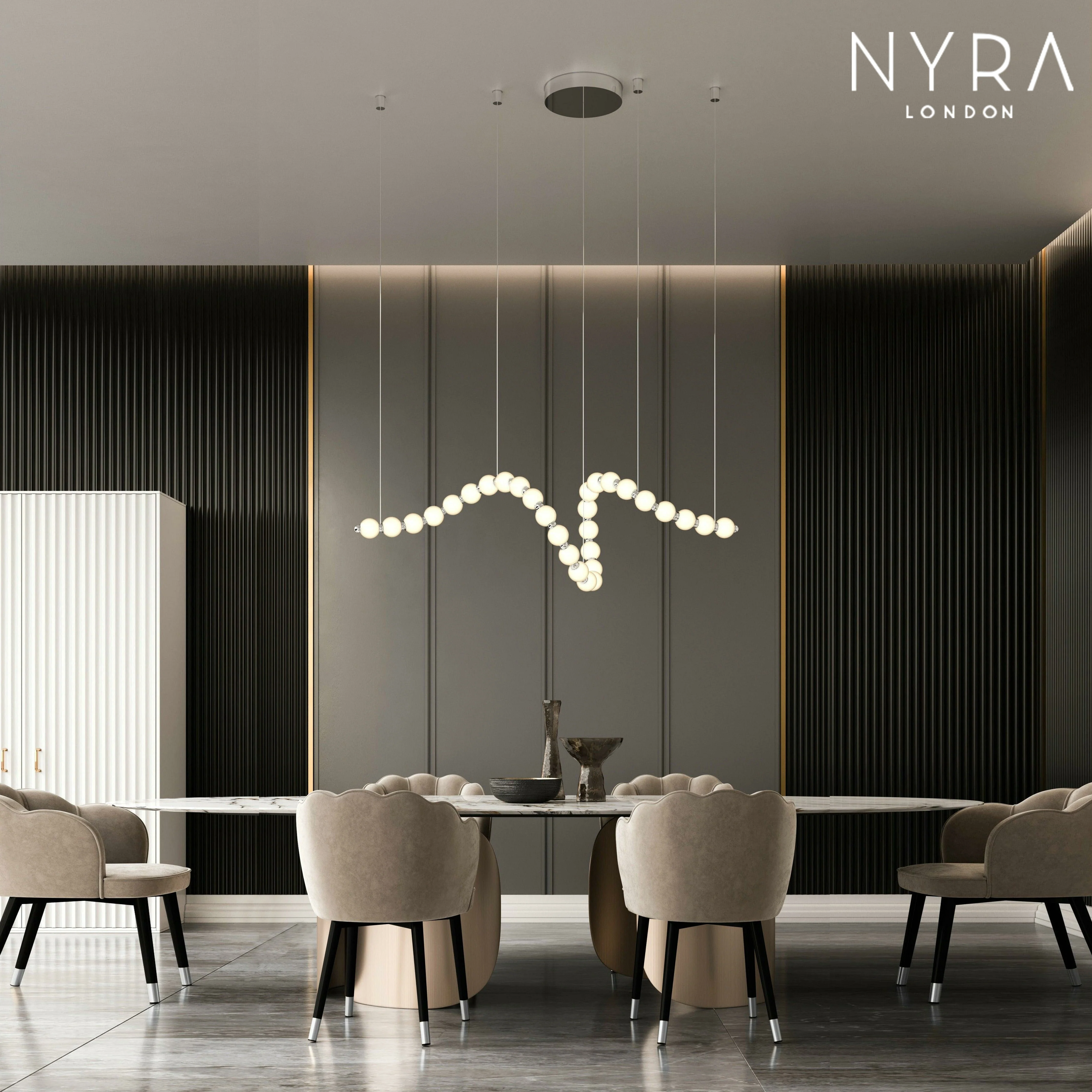 Vera Pearl Spiral Chandelier - Image 11