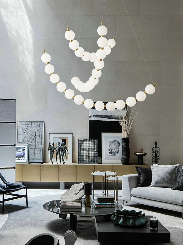 Vera Pearl Spiral Chandelier - Image 13