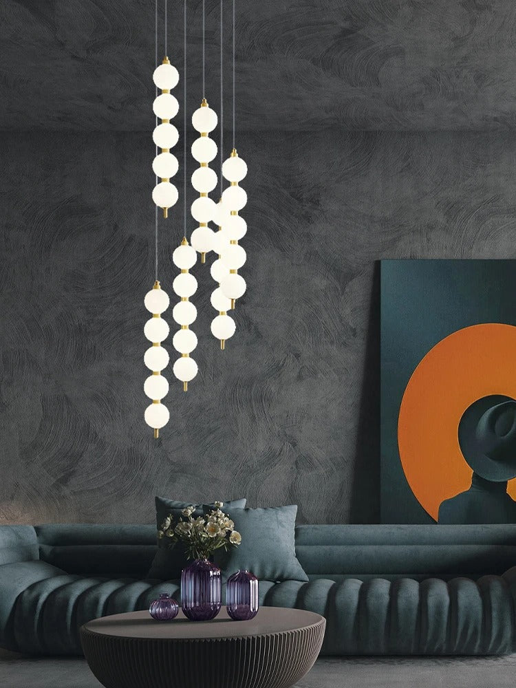 Vera Pearl Spiral Chandelier - Image 18