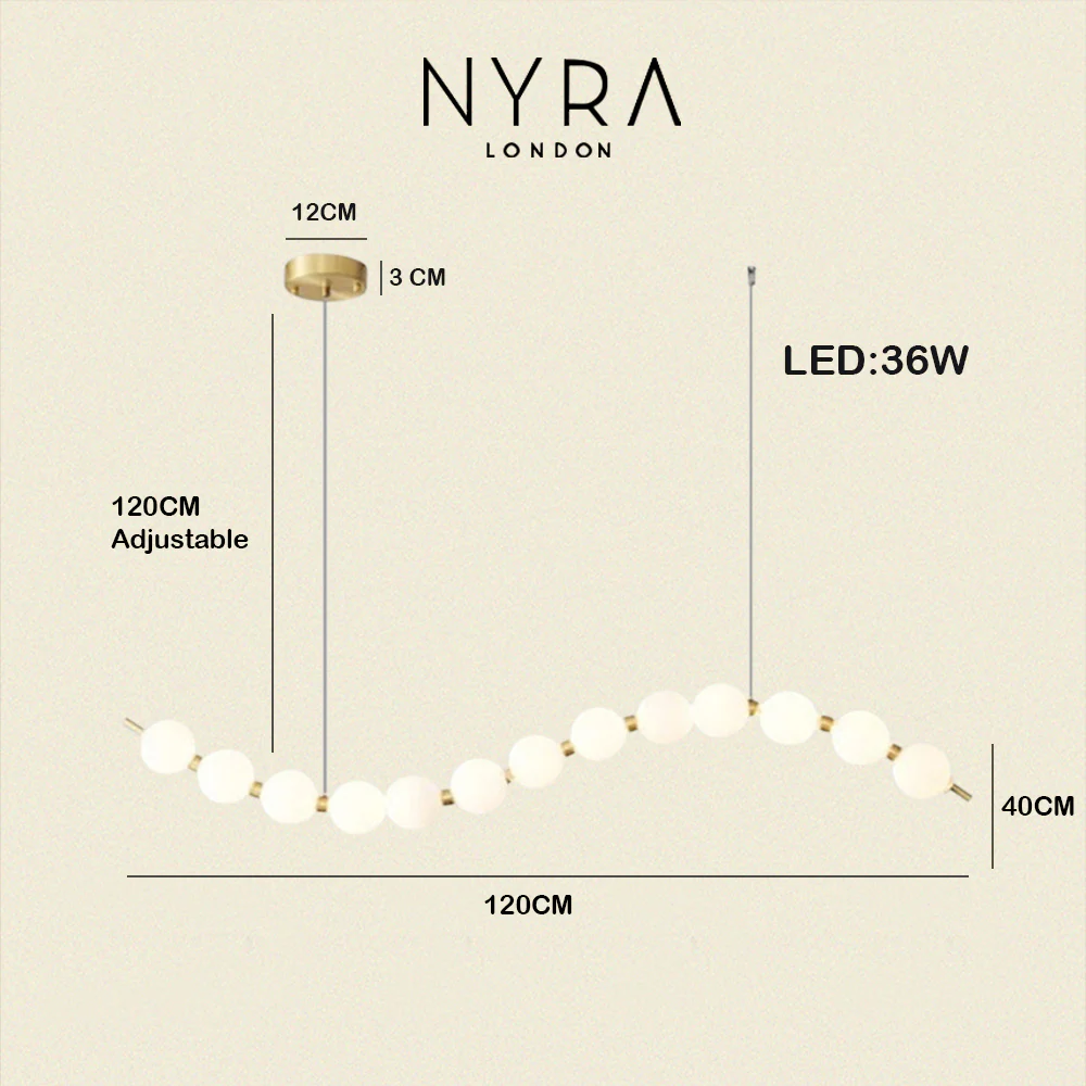 Vera Pearl Spiral Chandelier - Image 27