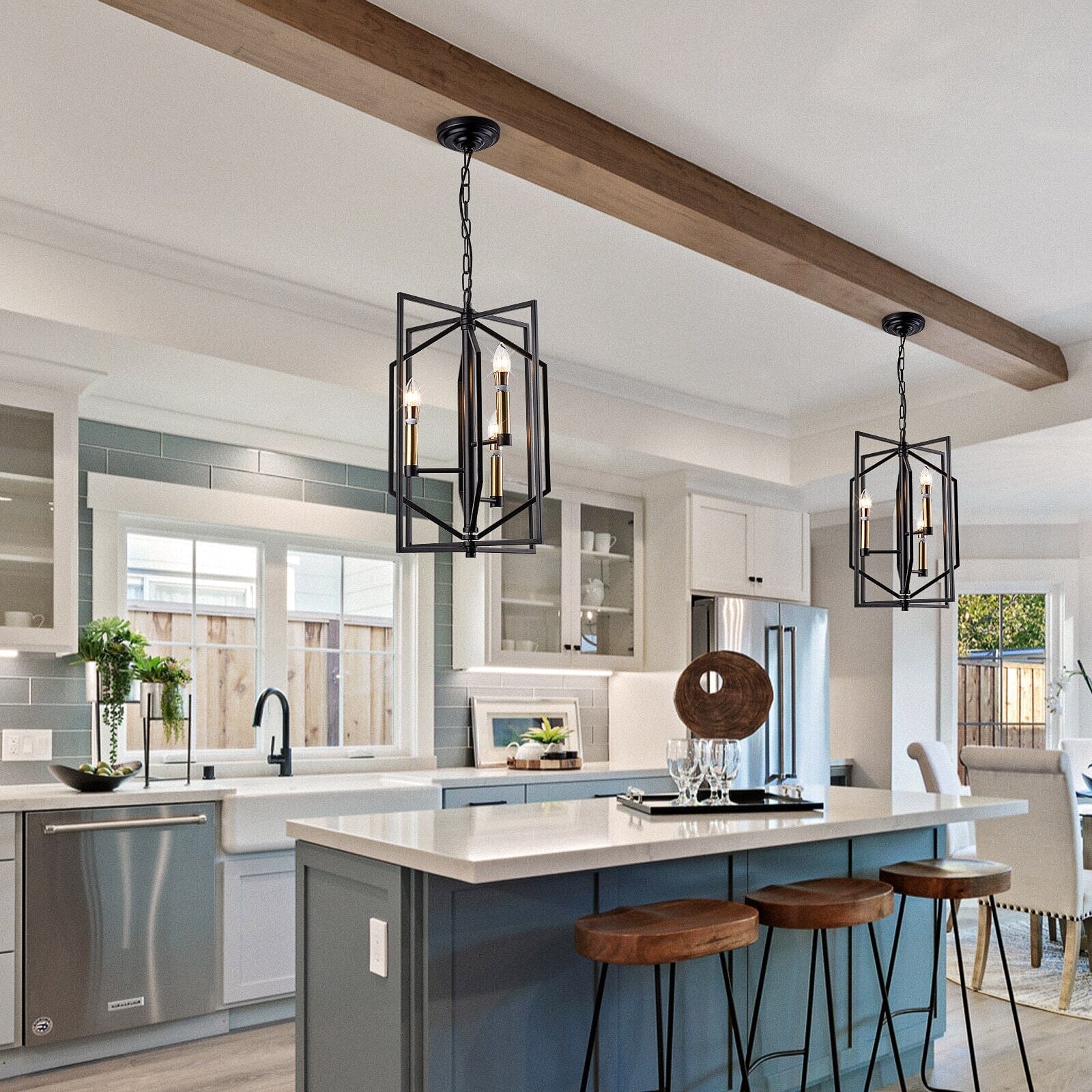 Jules Cage Ceiling Lamp - Image 3