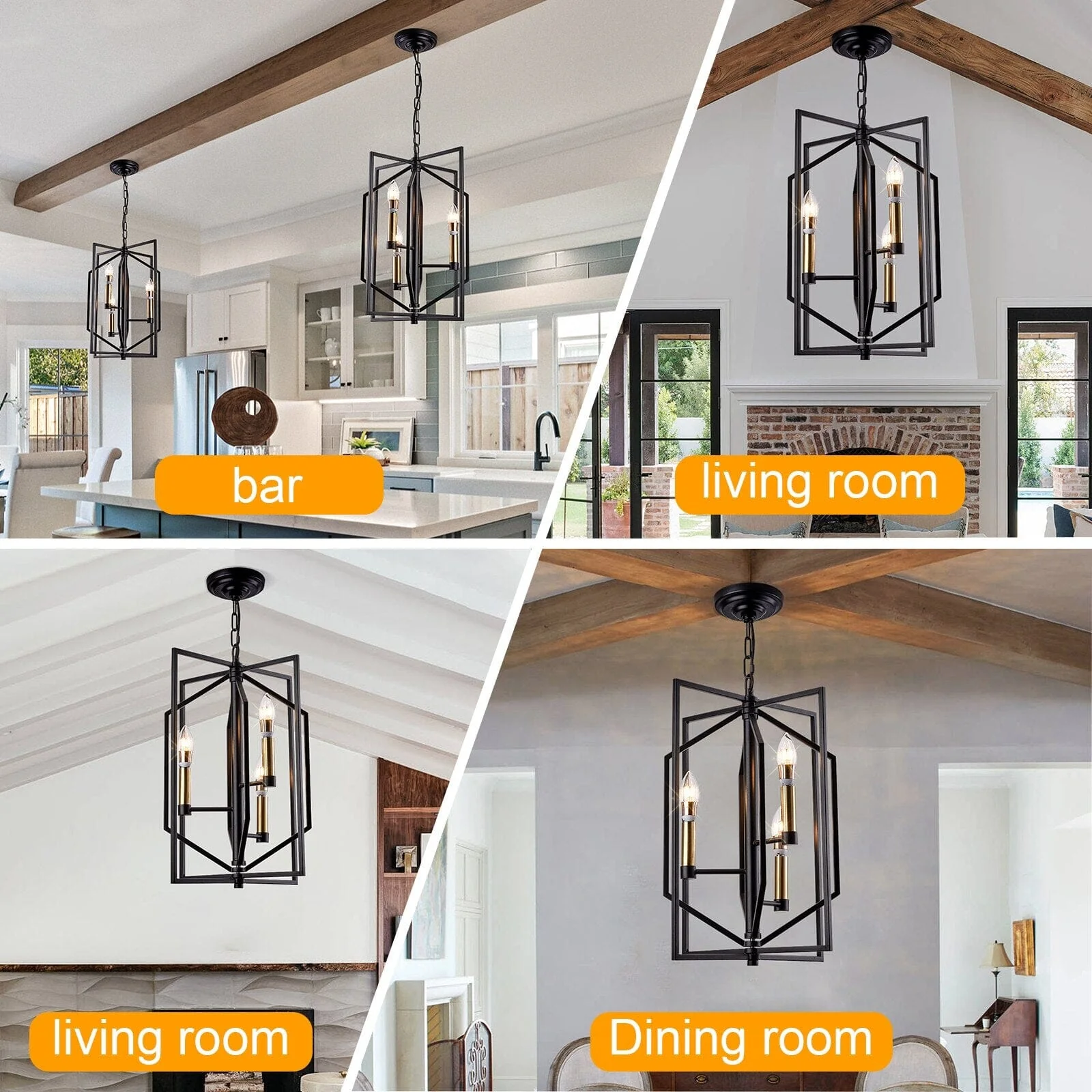 Jules Cage Ceiling Lamp - Image 6
