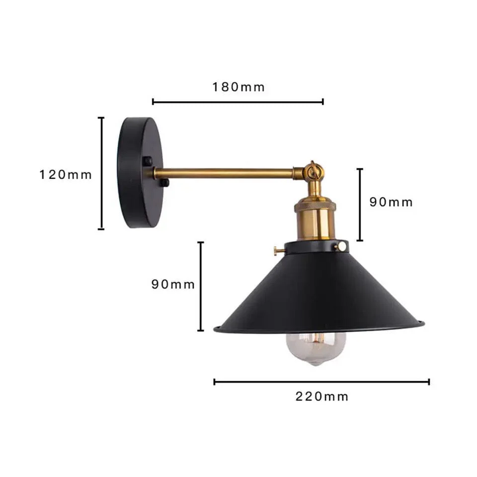 Hunter Industrial Wall Lamp - Image 10