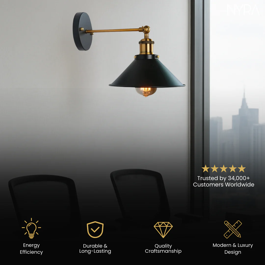 Hunter Industrial Wall Lamp - Image 3