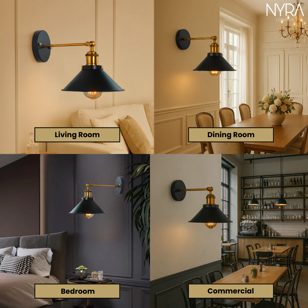Hunter Industrial Wall Lamp - Image 5