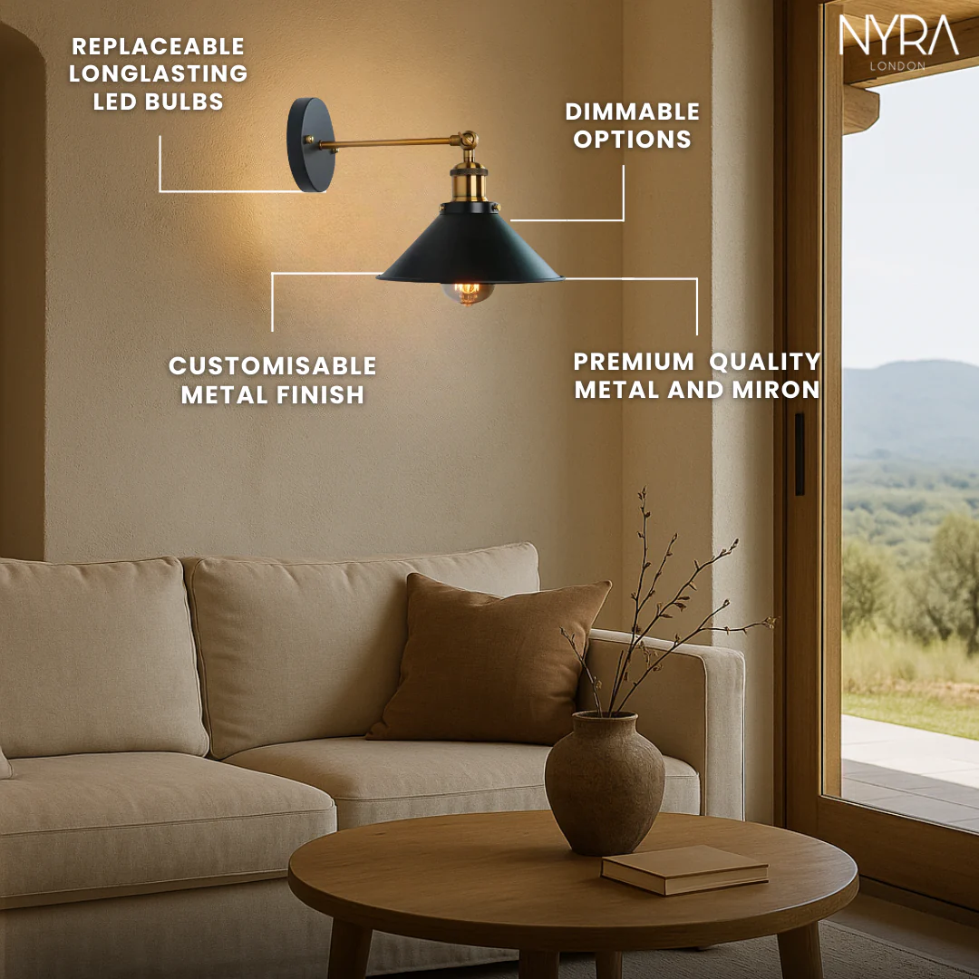 Hunter Industrial Wall Lamp - Image 6