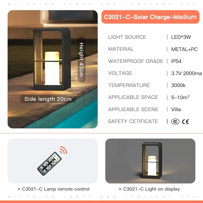 Irene Garden Lamp - Image 8
