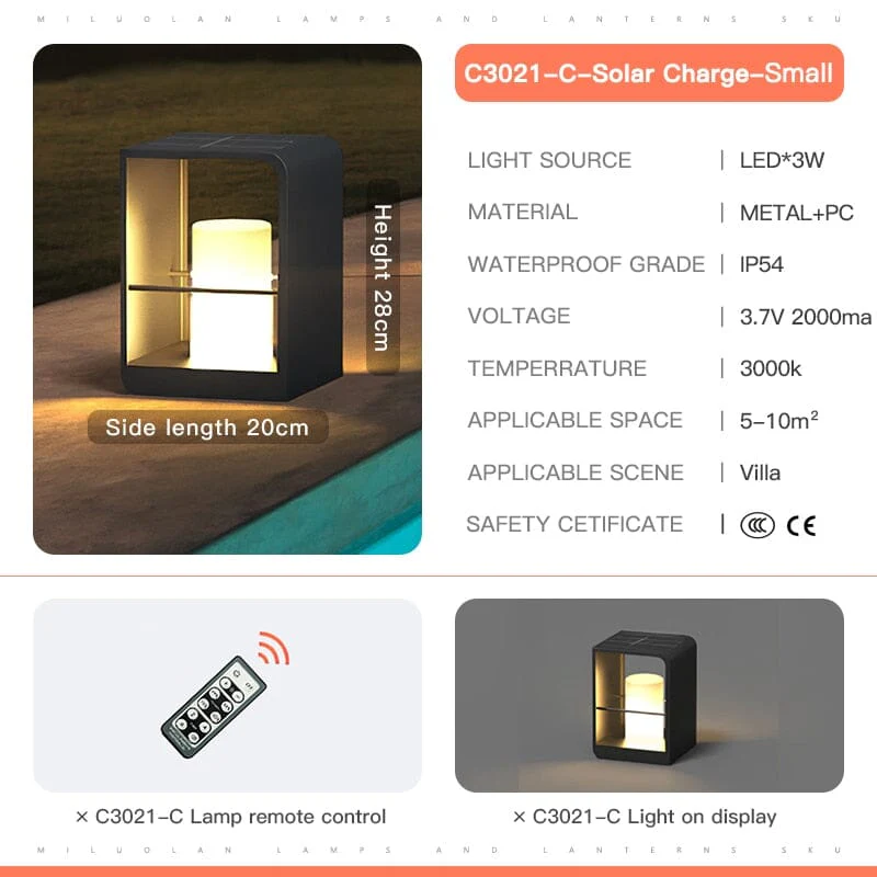 Irene Garden Lamp - Image 9