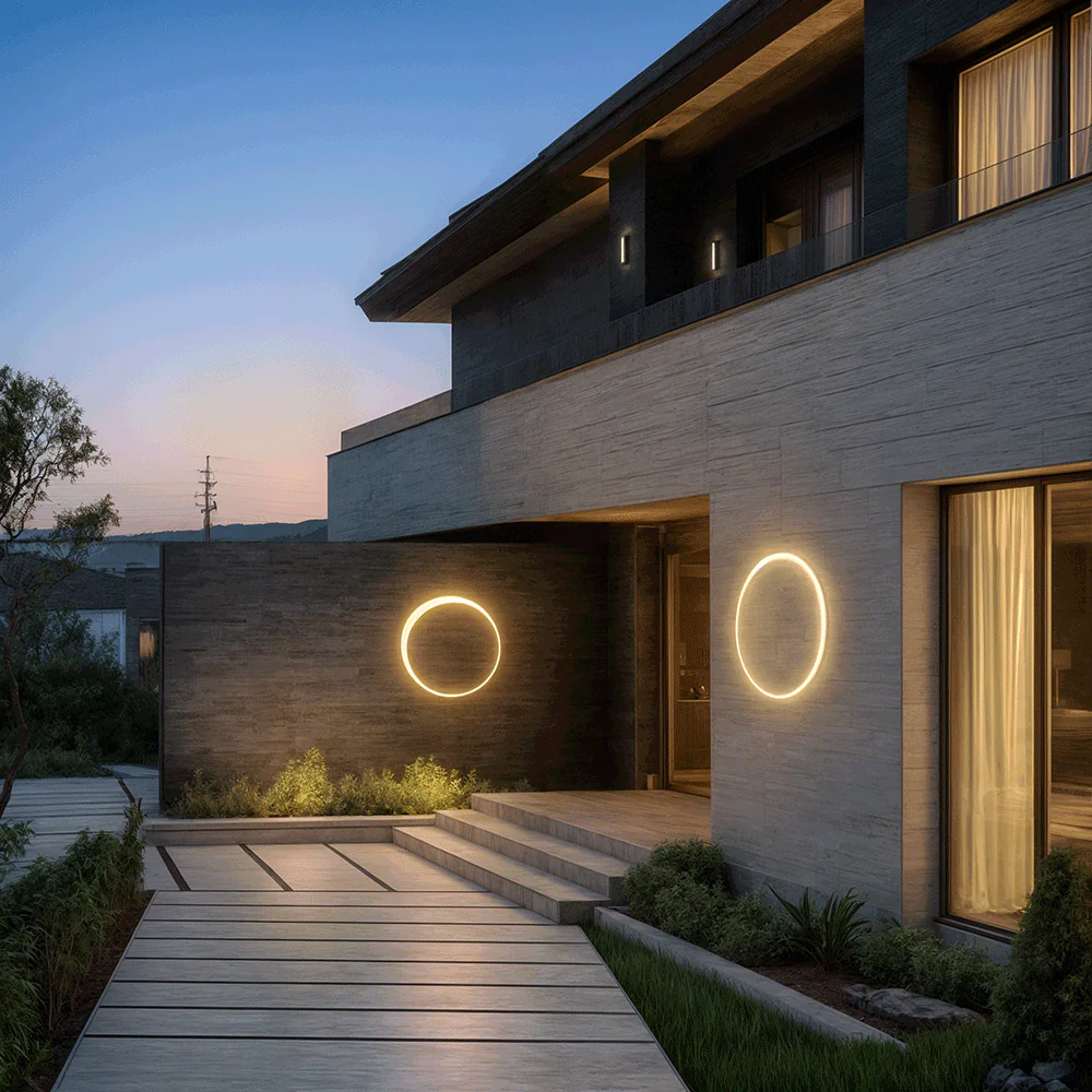NYRA Eclipse Outdoor Wall Lamp - Image 5