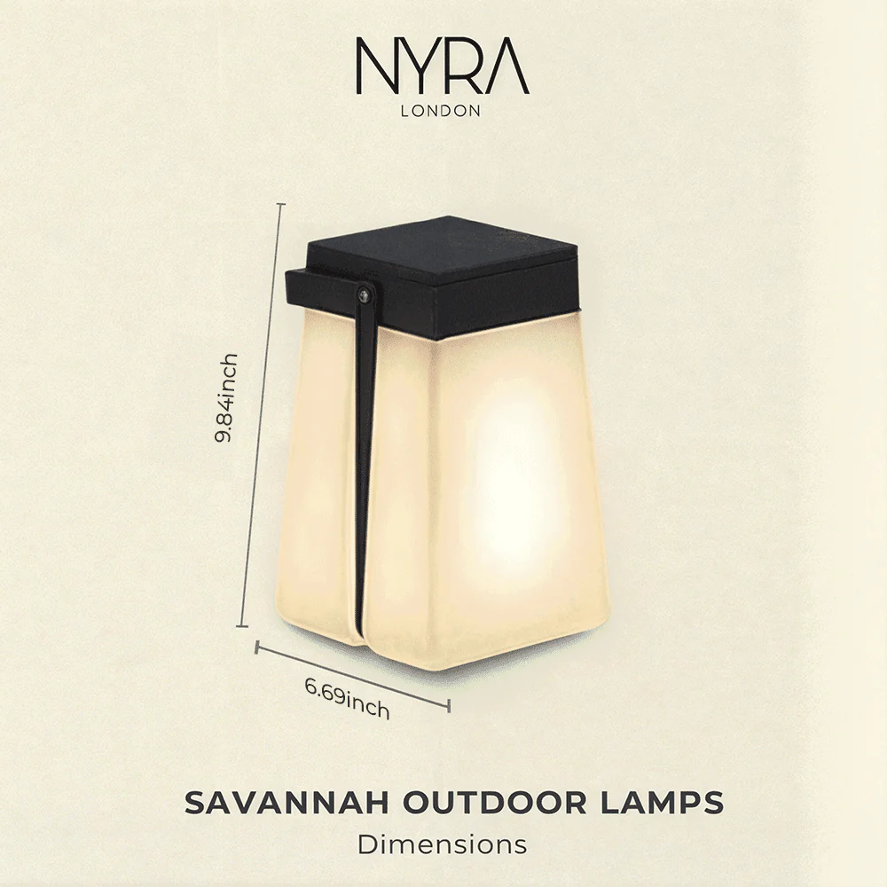 Savannah Outdoor Lamps - Image 3