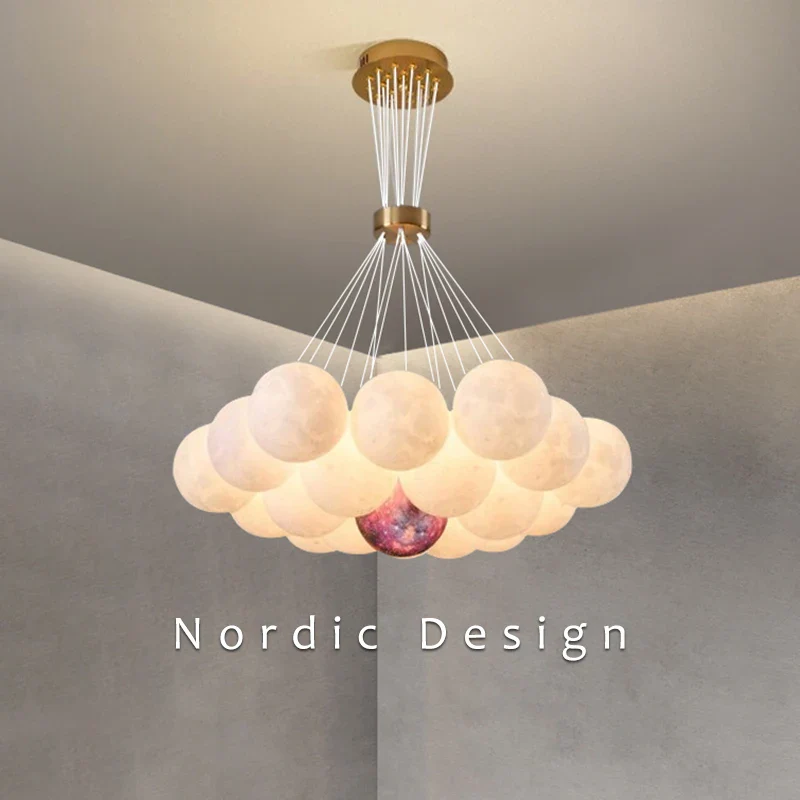 Bubble Planets Chandelier - Image 11