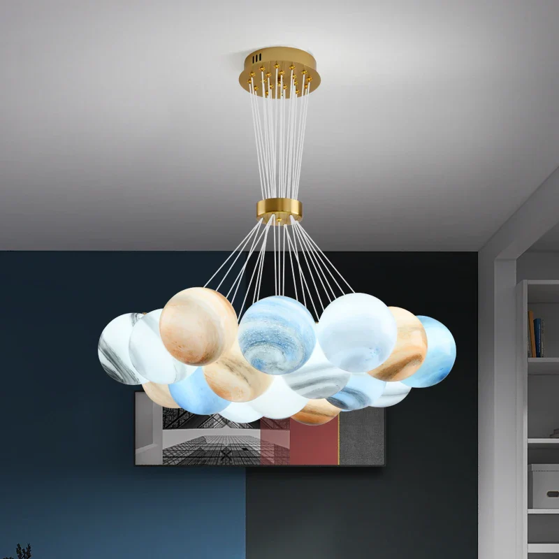 Bubble Planets Chandelier - Image 14