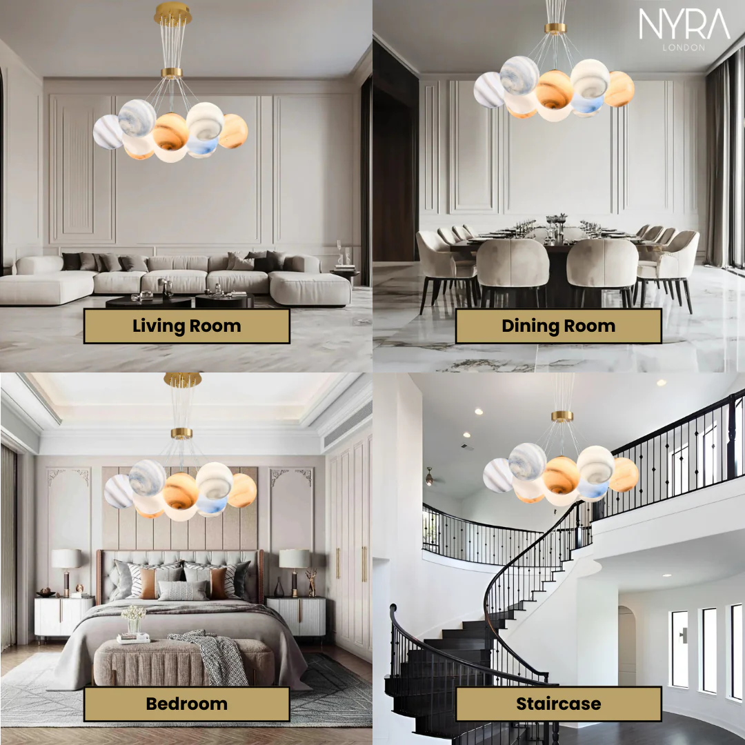 Bubble Planets Chandelier - Image 7